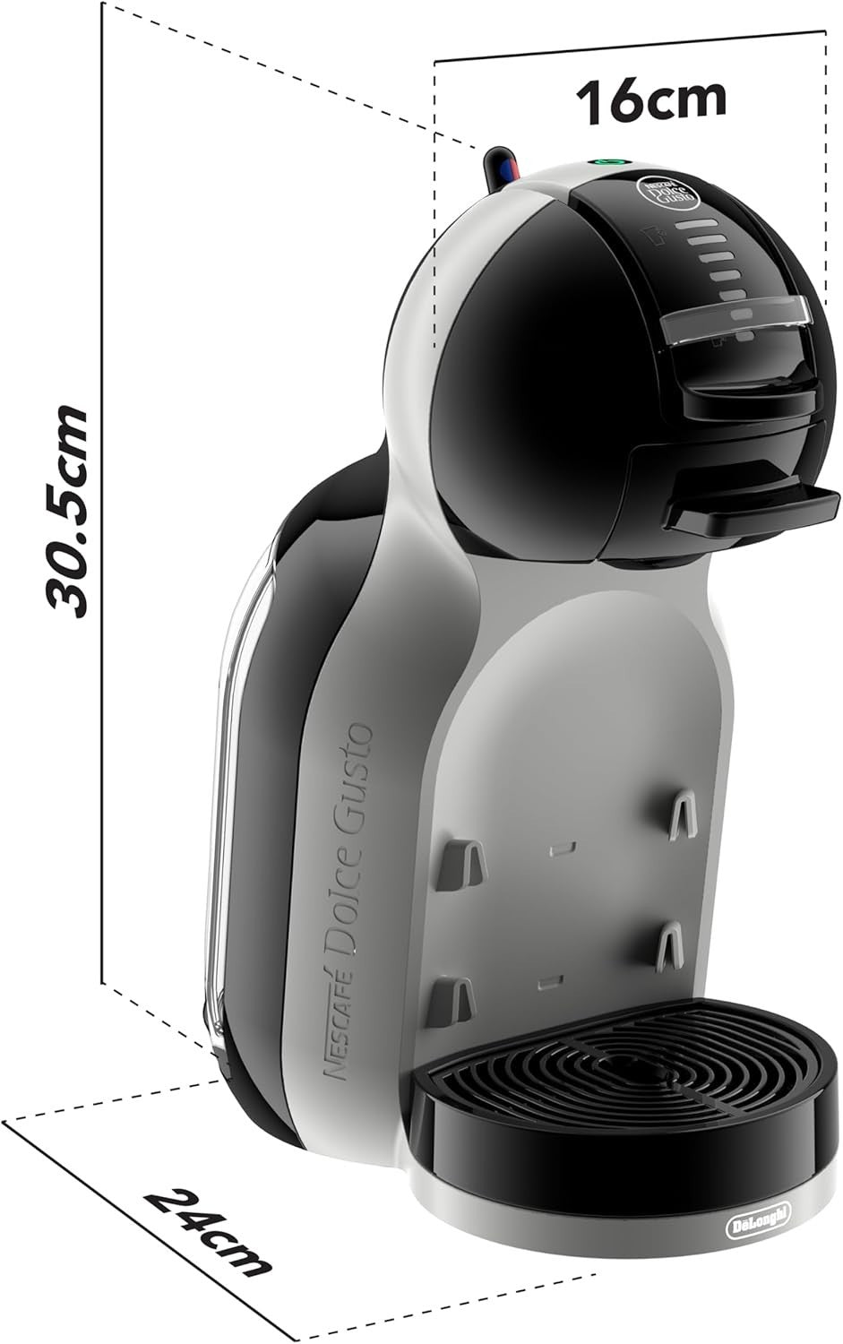 Automatic Coffee Pod Machine | 15 Bar Pressure | Compact Espresso Maker