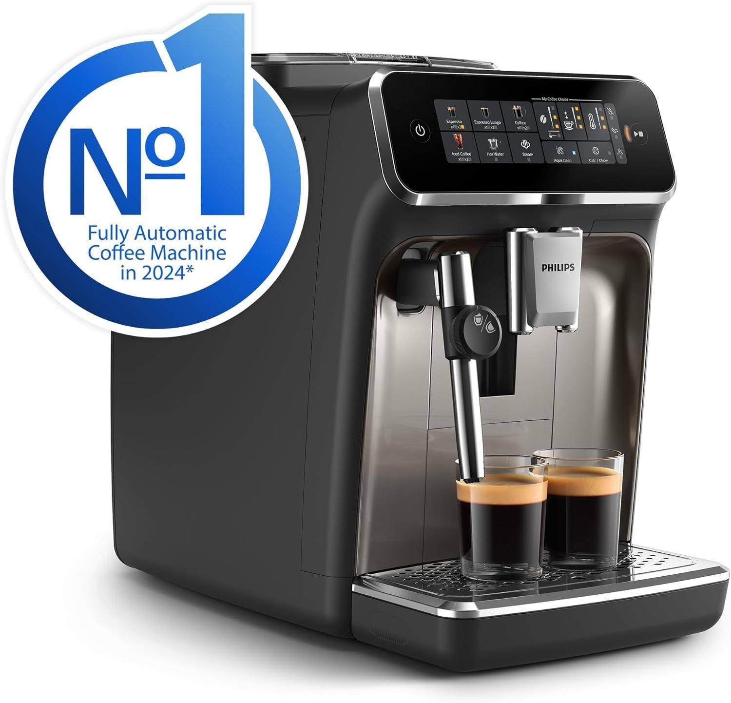 Automatic Bean to Cup Coffee Machine | 5 Hot & Iced Drinks