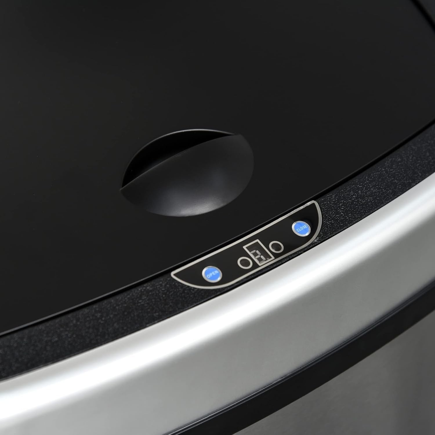 48L Sensor Kitchen Bin Touchless Stainless Steel Silver