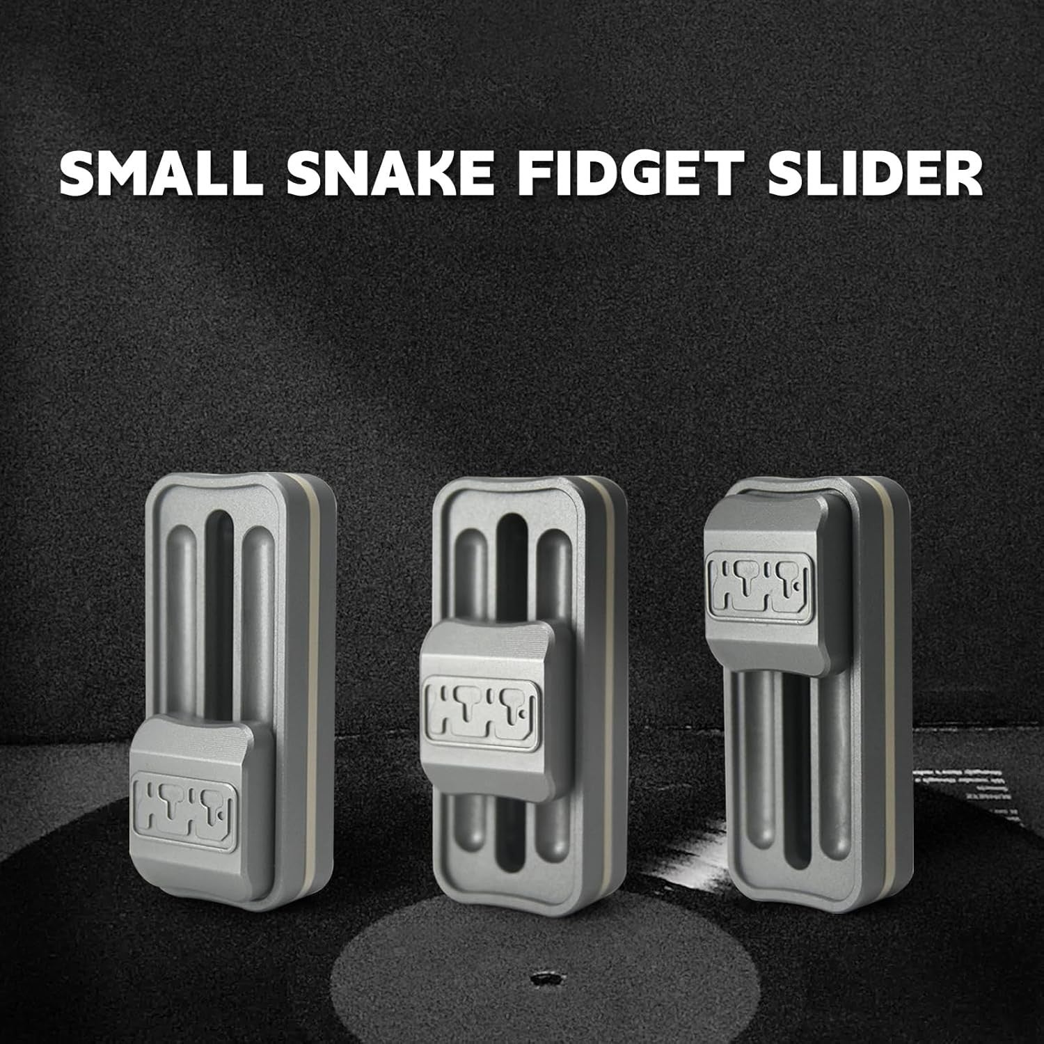 Mechanical Snake Fidget Slider Haptic Clicker Pocket EDC Stress Relief Toy