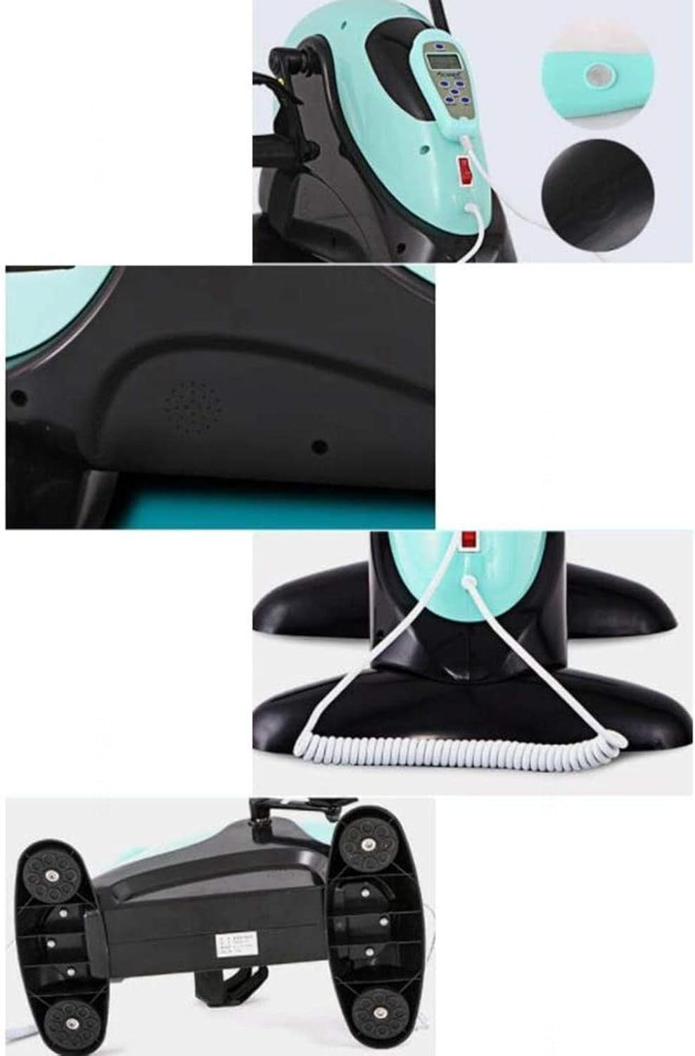 Electric Motorized Pedal Exerciser Rehab Arm Leg Trainer Quiet