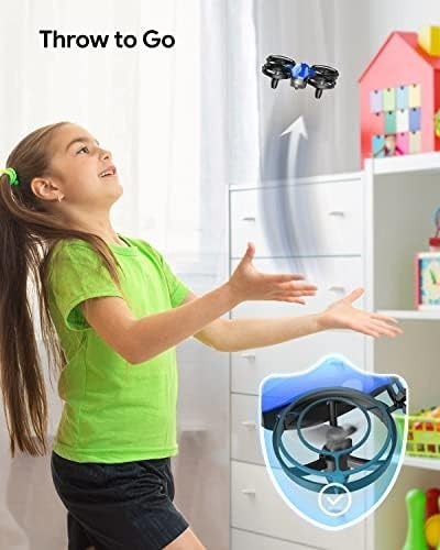 Kids Mini RC Drone with 3D Flips, Battle Mode, Headless & Long Flight