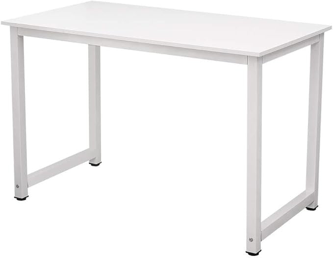 Large Computer Desk 120x60cm White Office Laptop Table Home Study