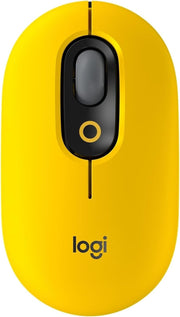 Compact Wireless Bluetooth Mouse Silent Click Emoji Button