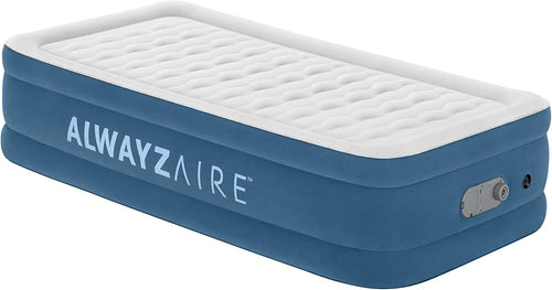 Inflatable Twin Air Mattress with Built-in Pump | 75" x 38" x 18" Comfort Bed