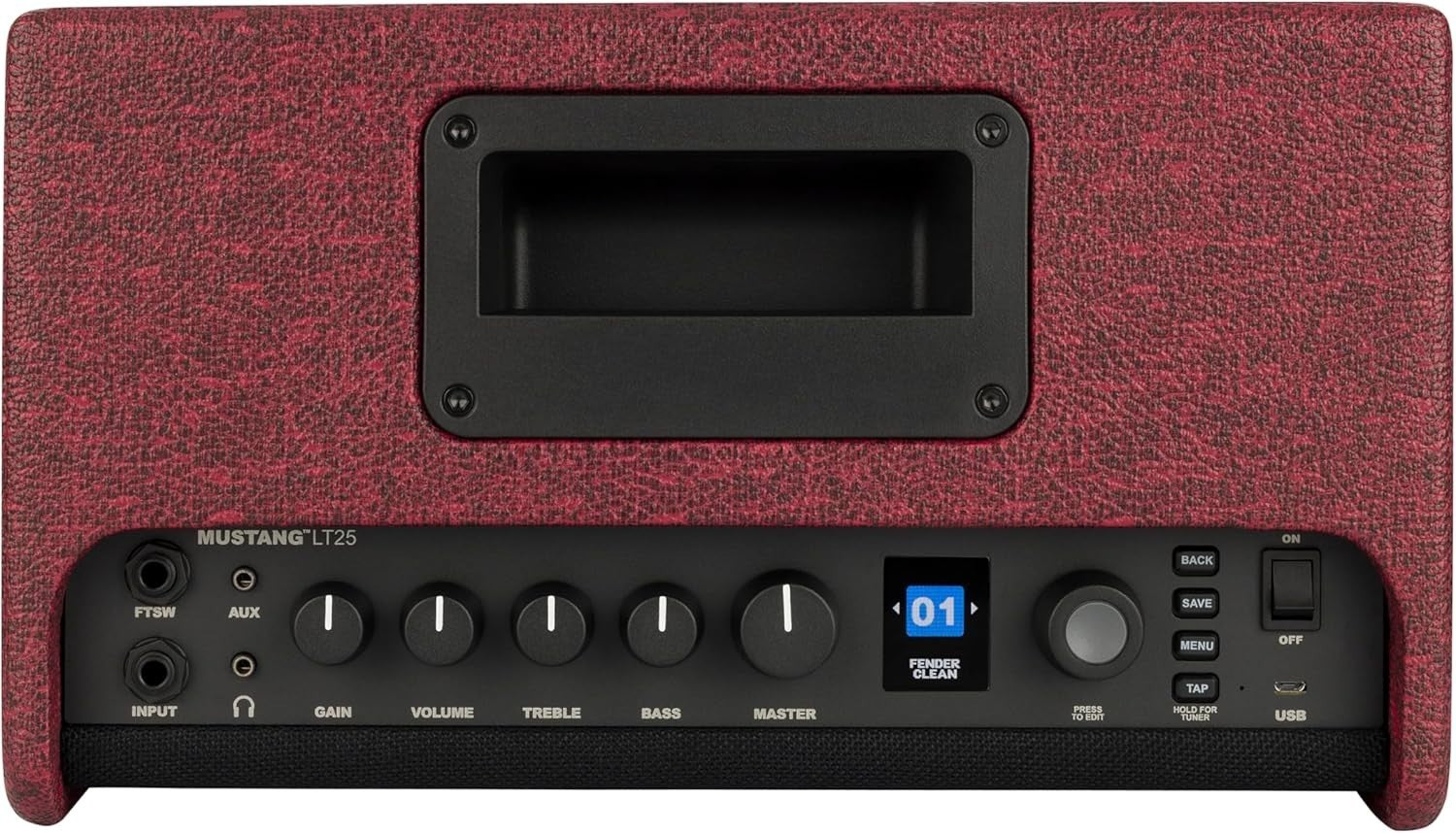 25W Guitar Amp Combo 60 Presets 20 Amp Models 25 Effects USB