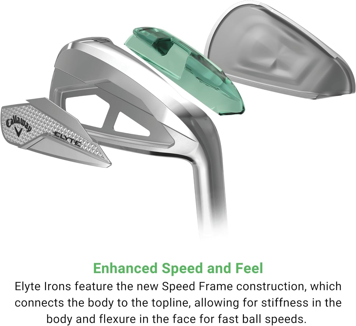 Mens Right Hand Golf Iron Set Steel Shaft Forgiving Distance Control