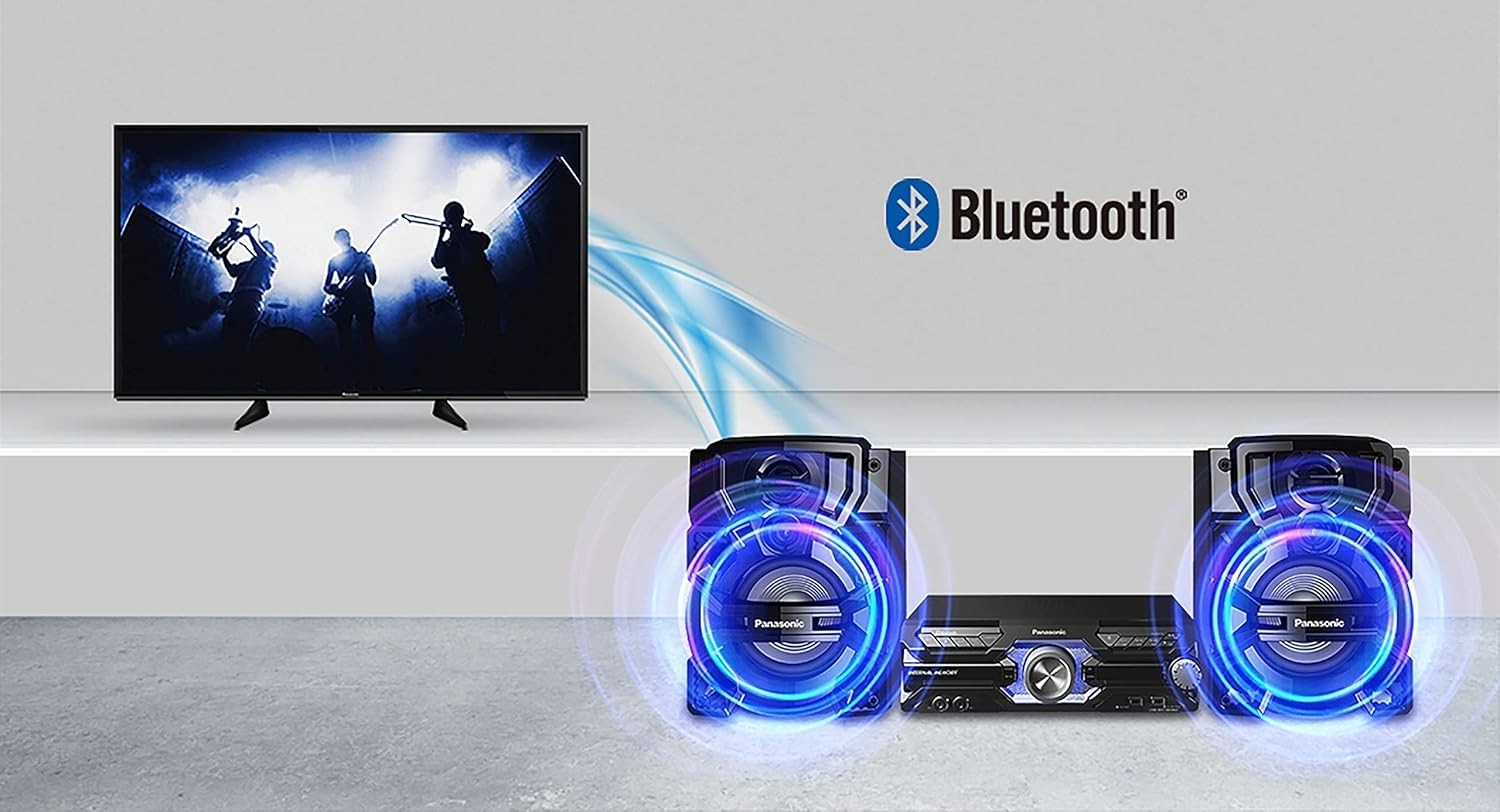 2000W Bluetooth Hi-Fi Speaker System Wireless Mega Bass Karaoke 3-Way Audio