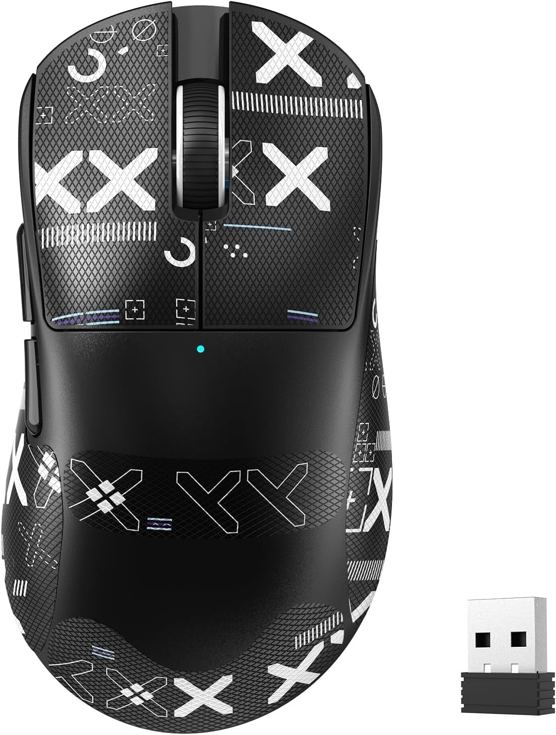 Wireless Gaming Mouse 24000 DPI 1000Hz RGB 2.4G Bluetooth USB