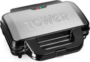 Deep Fill Sandwich Maker 900W Non-Stick Plates Auto Temp Control