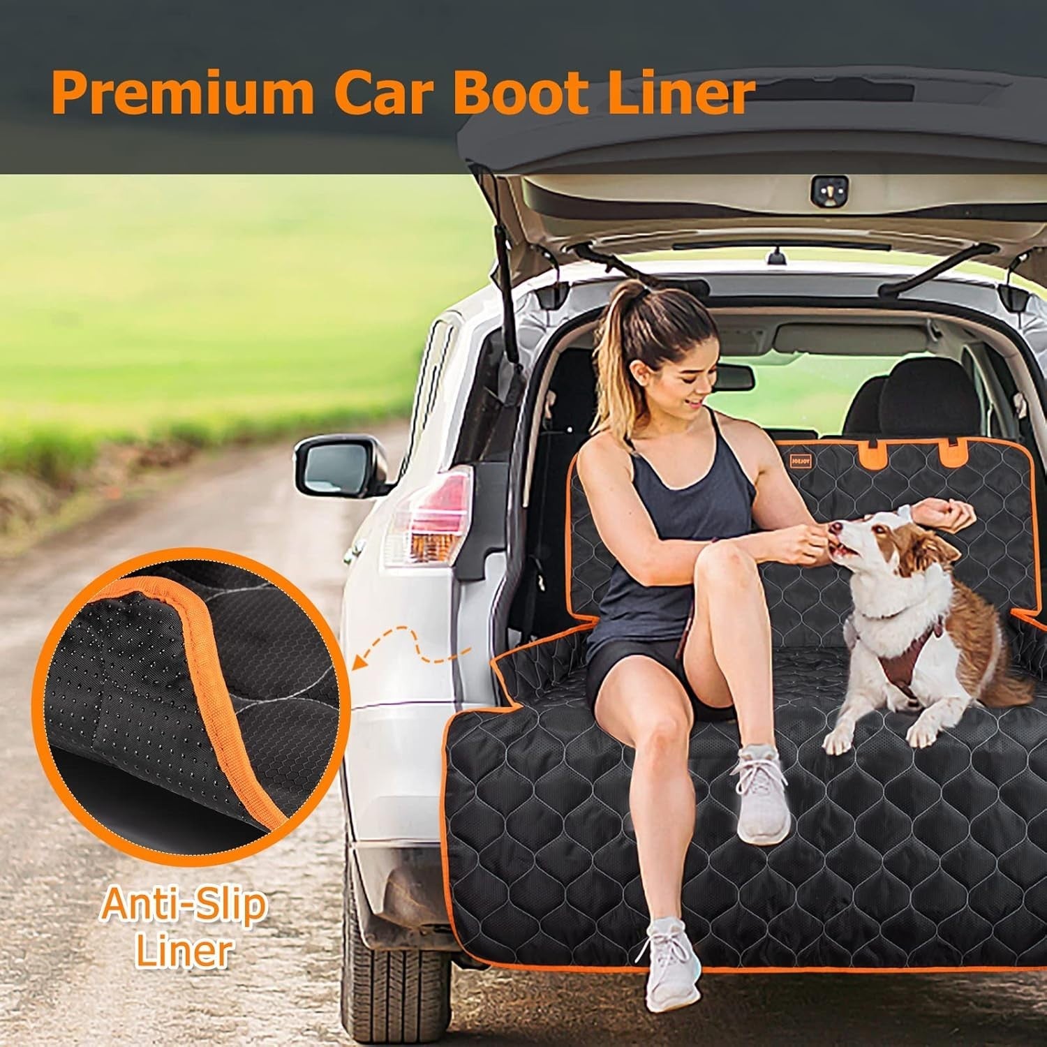 Waterproof Dog Car Boot Liner SUV Trunk Protector Non Slip Cover