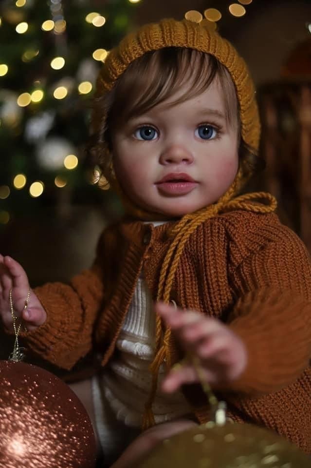 26in Lifelike Reborn Toddler Doll Soft Silicone Vinyl Cuddle Body