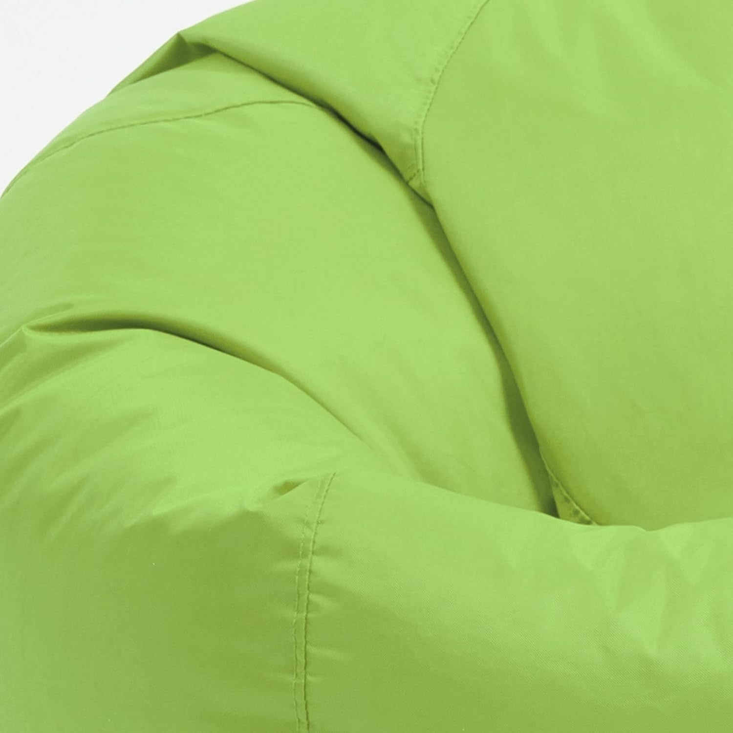 Kids Waterproof Bean Bag Chair Indoor Outdoor Seat w/Back – Lime Green