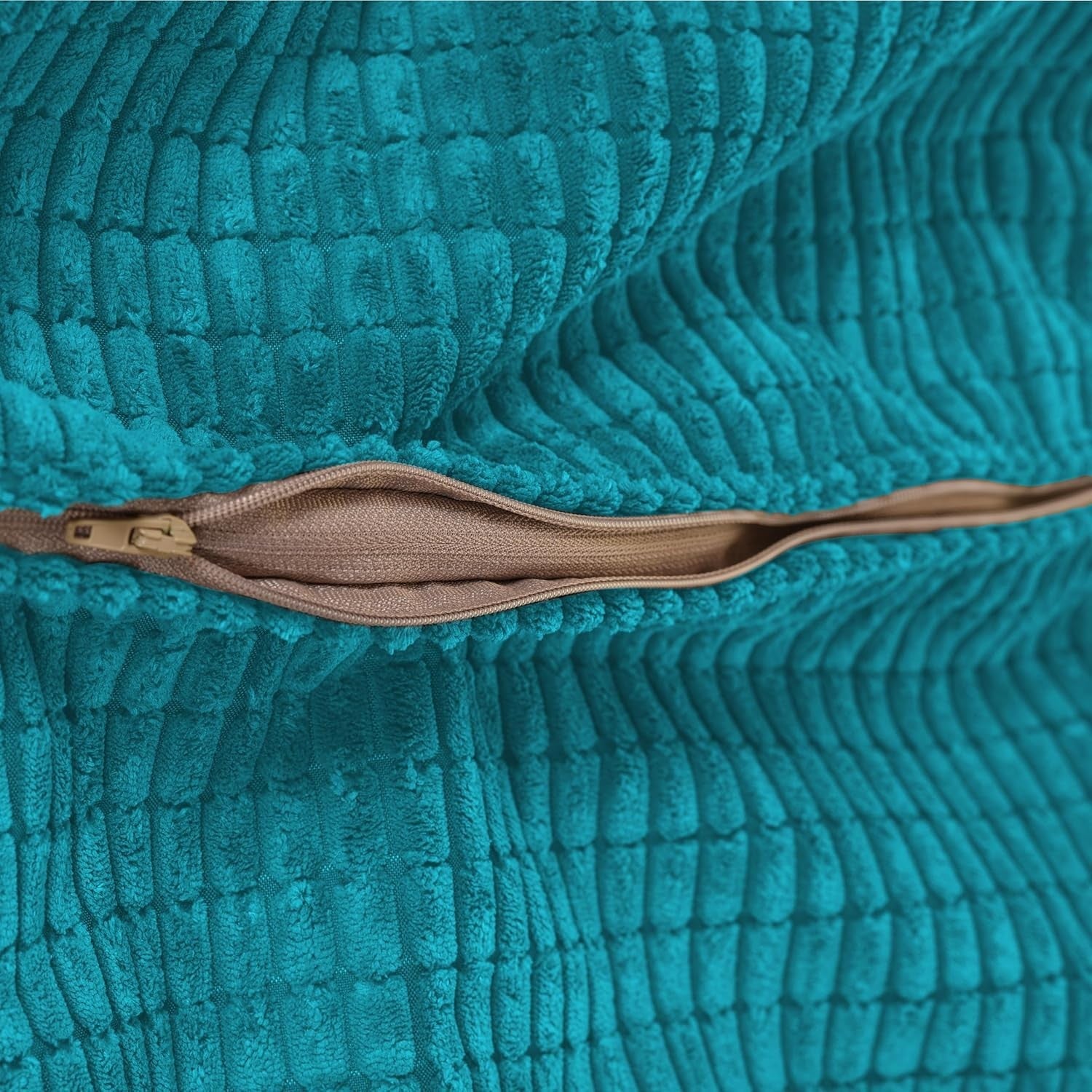 Giant Teal Bean Bag Chair for Adults & Kids – Soft Corduroy Lounge Seat