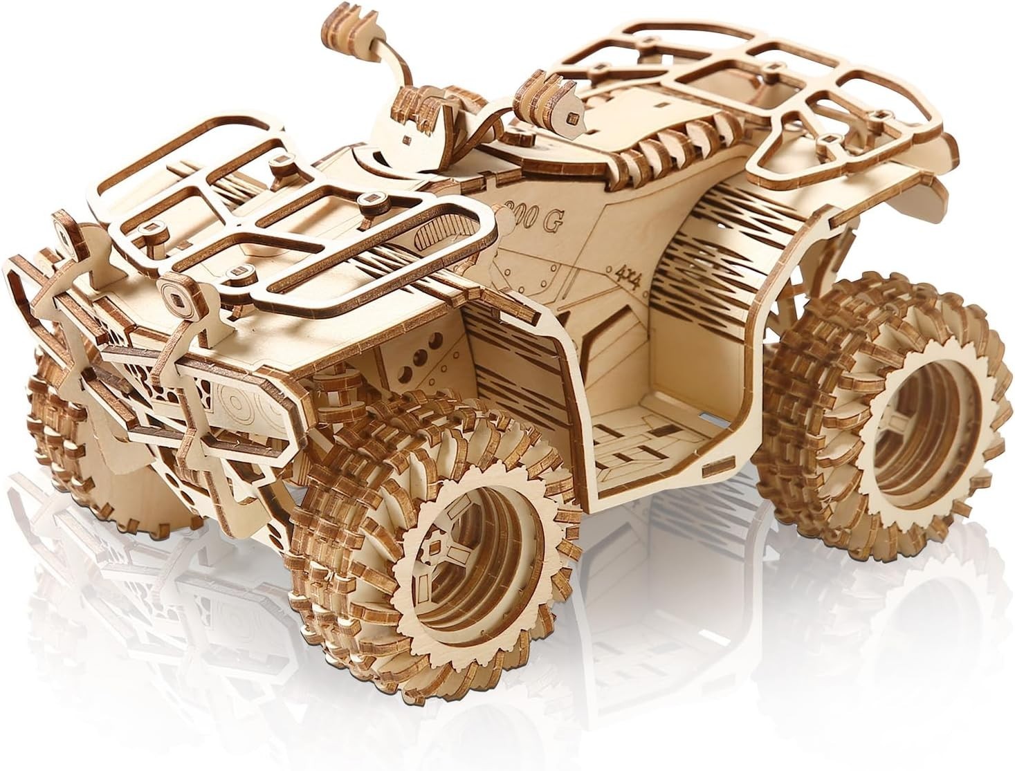 3D Wooden Beach Buggy Puzzle Model Kit – DIY Craft, Home Decor Gift