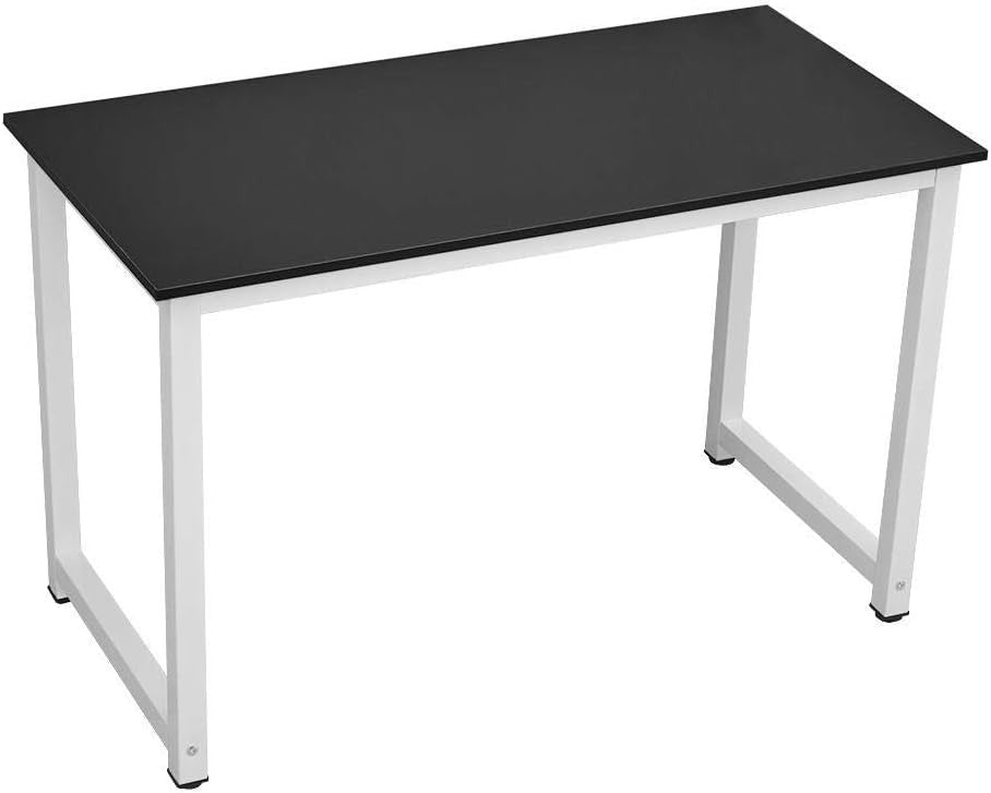 Computer Desk 120cm Black Home Office Study Table PC Laptop Workstation