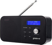 Portable DAB FM Radio Bluetooth Alarm LCD 20 Presets