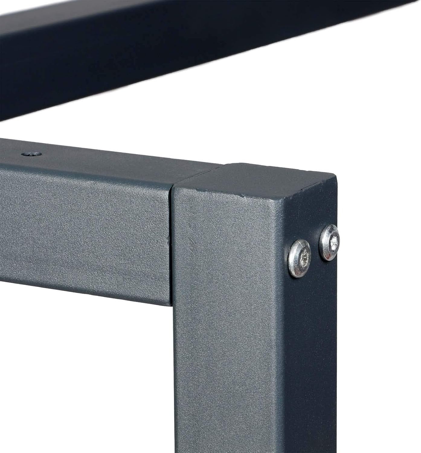 Heavy Duty Steel Workbench Frame 100x57x81cm Anthracite Red DIY Table Base