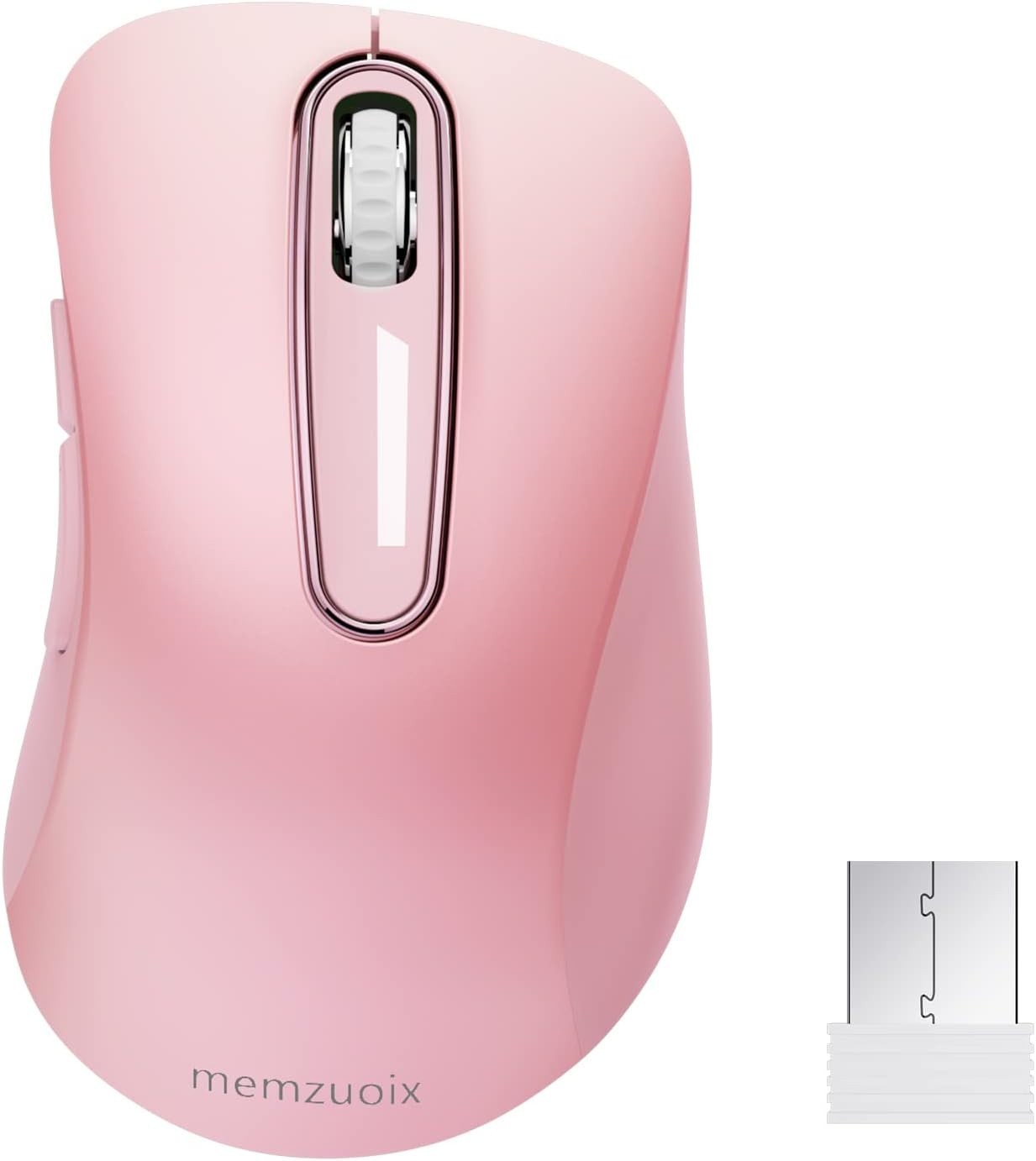 Wireless Mouse 2.4G 1400 DPI Optical USB Portable Laptop PC Pink