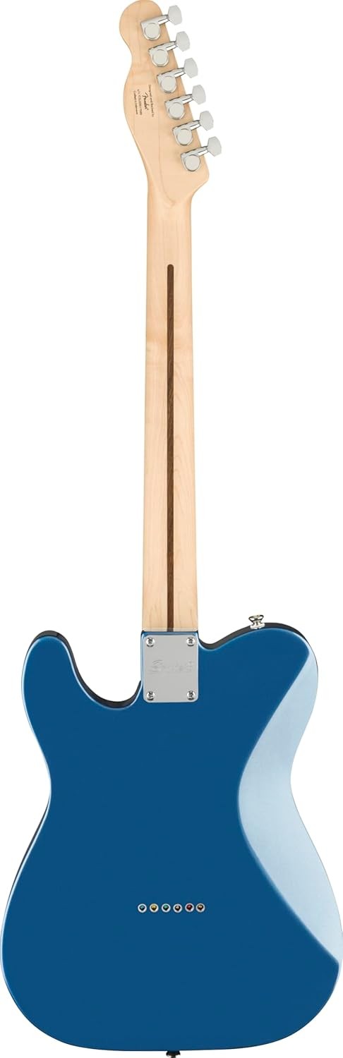 Full Size Electric Guitar Laurel Fingerboard Single Cut Blue