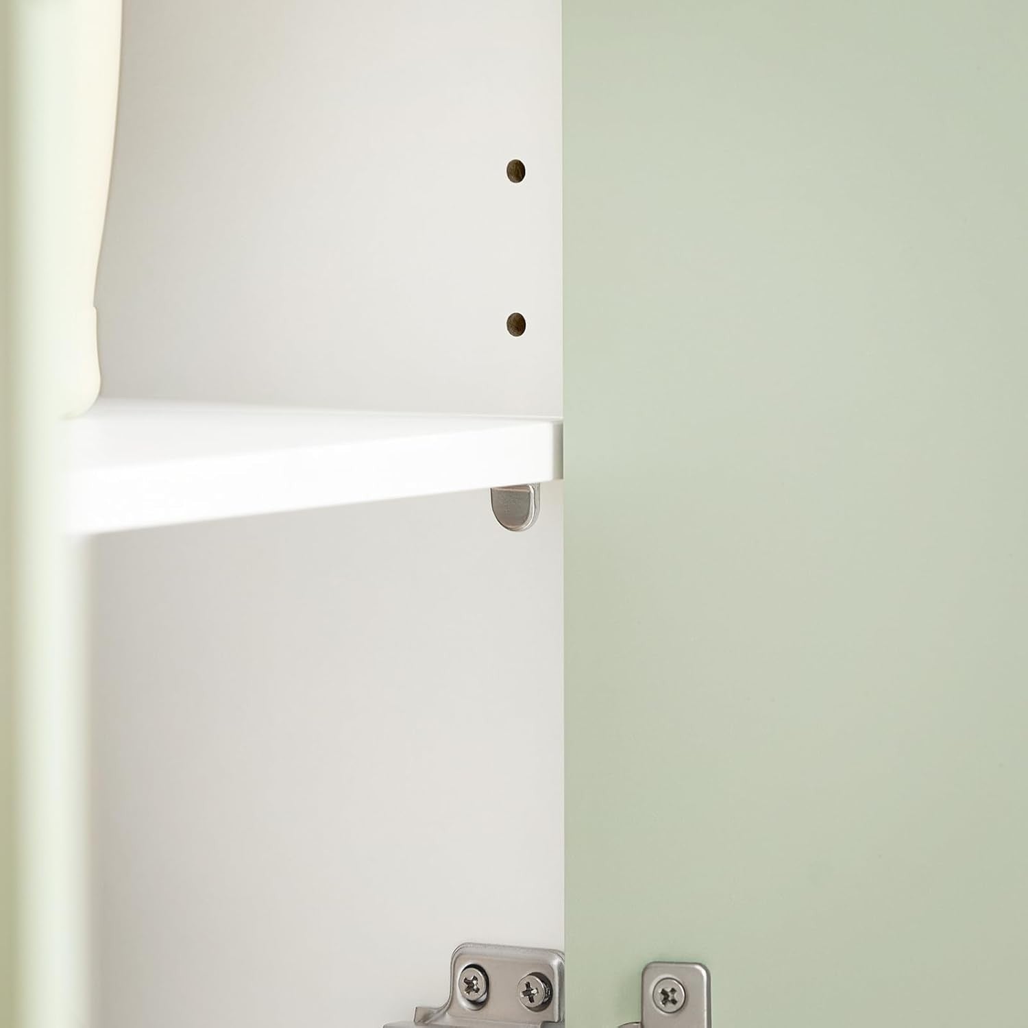 Green Under Sink Bathroom Cabinet 60x30x60cm Vanity Storage Cupboard Unit