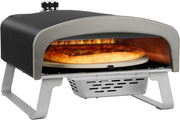 Outdoor Gas Pizza Oven 13 Auto Rotating Stone | Propane BBQ Grill with Regulator