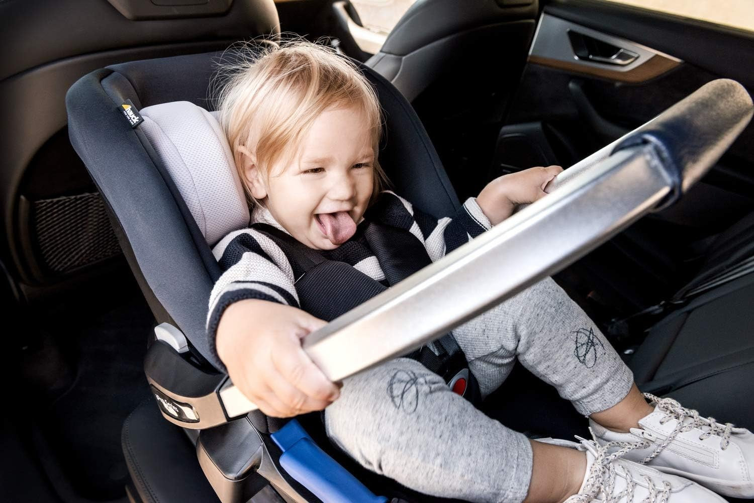 ISOFIX i-Size R129 Car Seat Base with Support Leg Safety Indicators