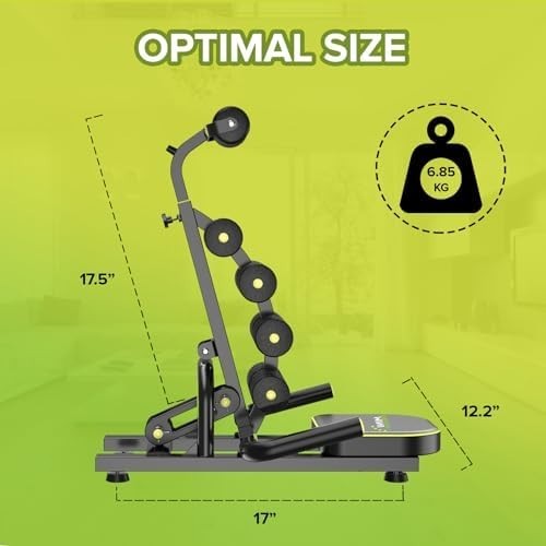 Mini Inversion Table 330lb Compact 44.5x43.2x31cm Steel