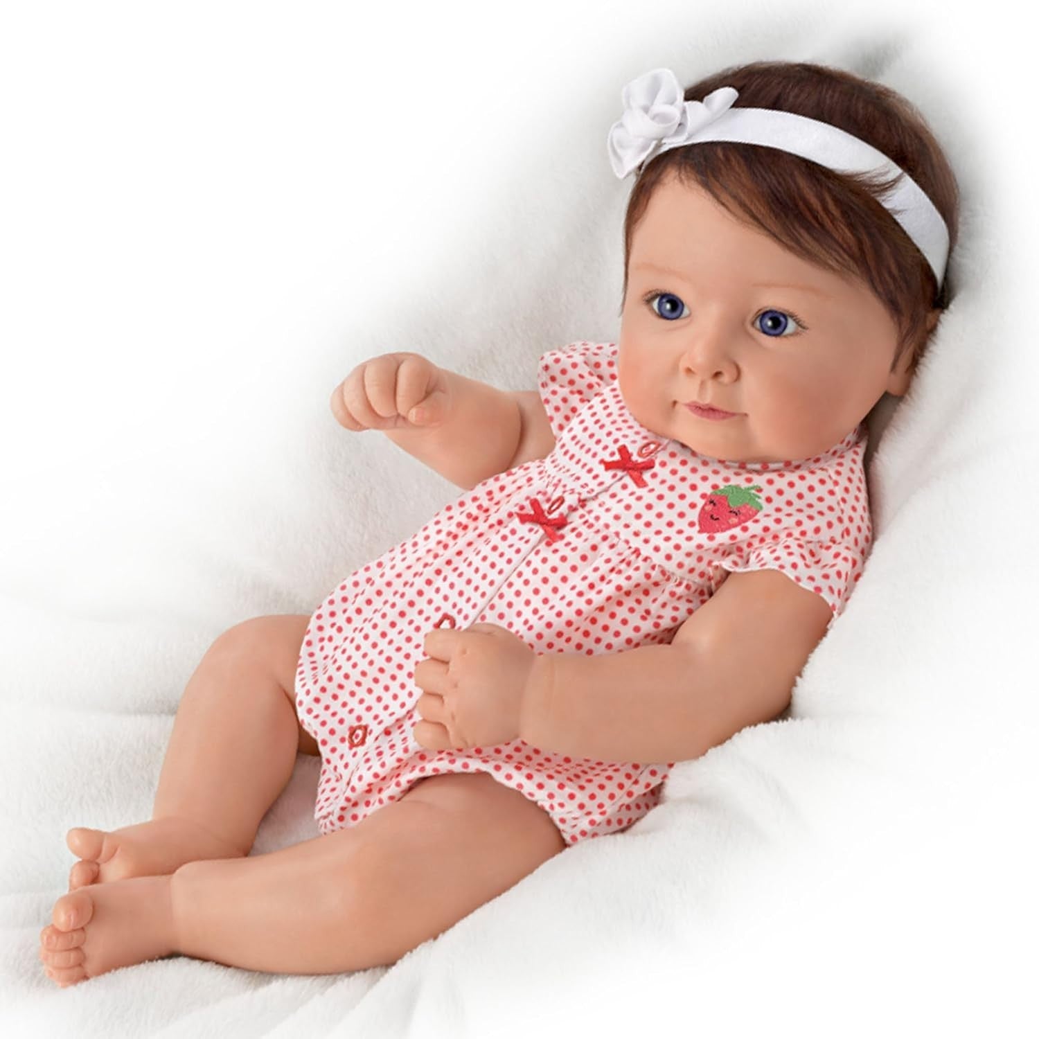 18 Inch Realistic Newborn Baby Doll Weighted Soft Body Lifelike