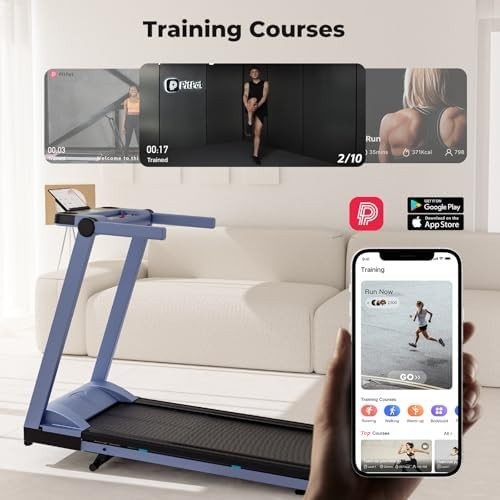 Foldable Home Treadmill DeerRun Incline 1-16km/h Running Machine 158kg