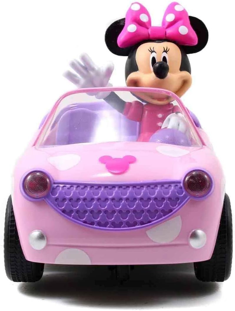 Pink Remote Control Car for Kids – Cute Polka Dot Roadster Toy, Gift Idea