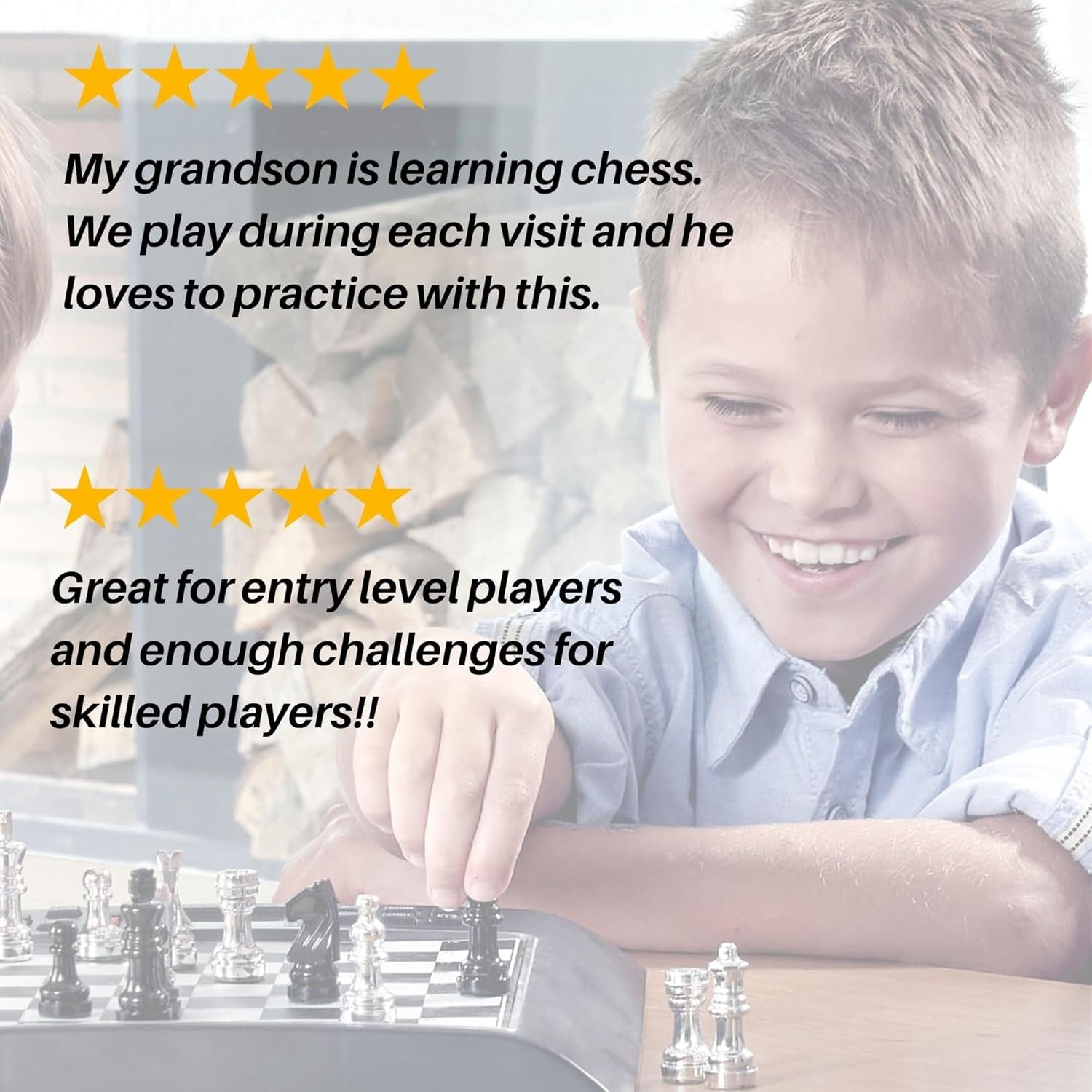 Electronic Chess Trainer Board with Interactive Lessons & Voice Coaching