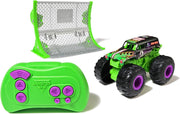 Grave Digger RC Monster Truck 1:64 Scale 2.4GHz Ramp Kids Toy Rechargeable