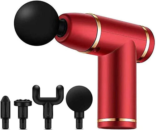 Compact Massage Gun Deep Tissue Percussion Quiet 8 Speed Handheld Muscle Aid