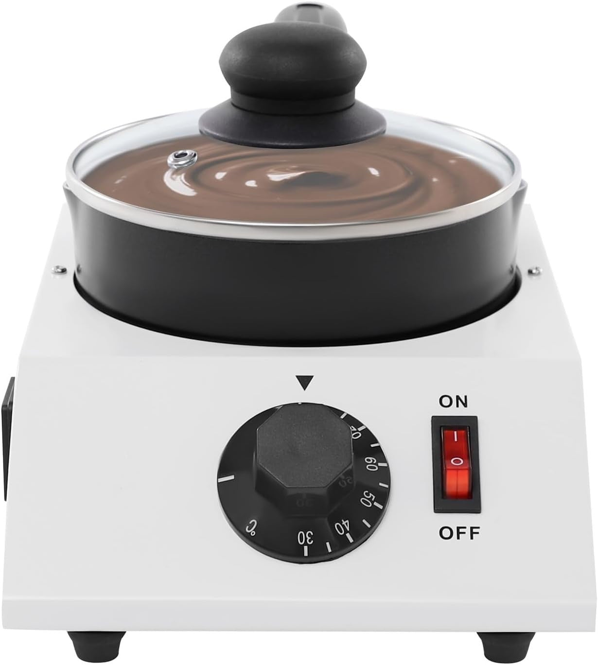 Electric Chocolate Melting Machine Adjustable Temperature Non Stick
