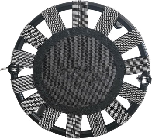 Compact Folding Kids Rebounder Trampoline with Safety Net Indoor Cardio