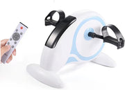 Electric Under Desk Elliptical Pedal Exerciser Remote Rehab Trainer