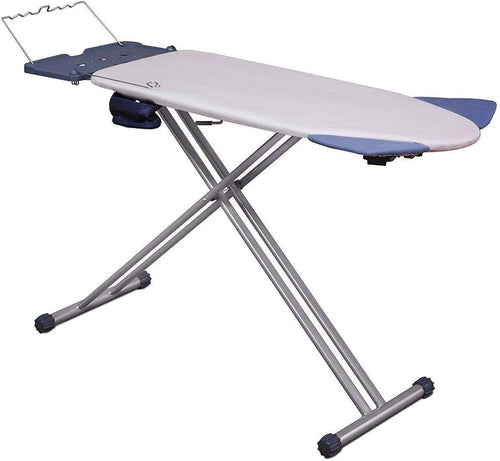 Extra Wide Ironing Board Shoulder Wings Height Adjustable Heavy Duty 160x56cm