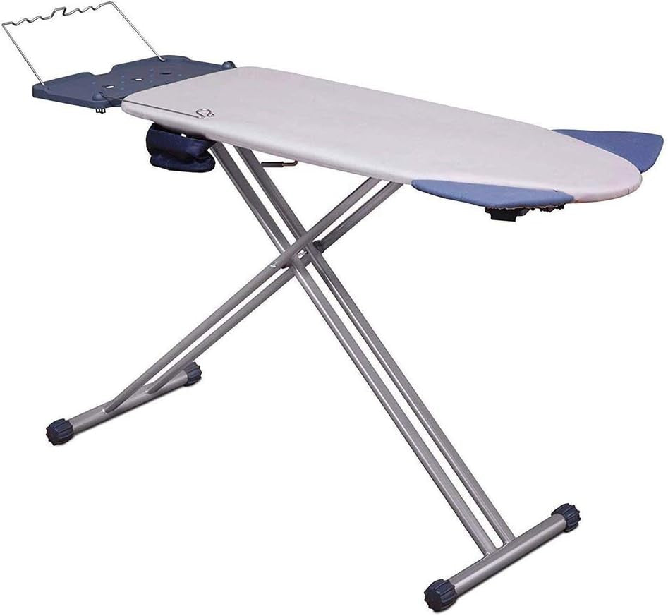 Extra Wide Ironing Board Shoulder Wings Height Adjustable Heavy Duty 160x56cm