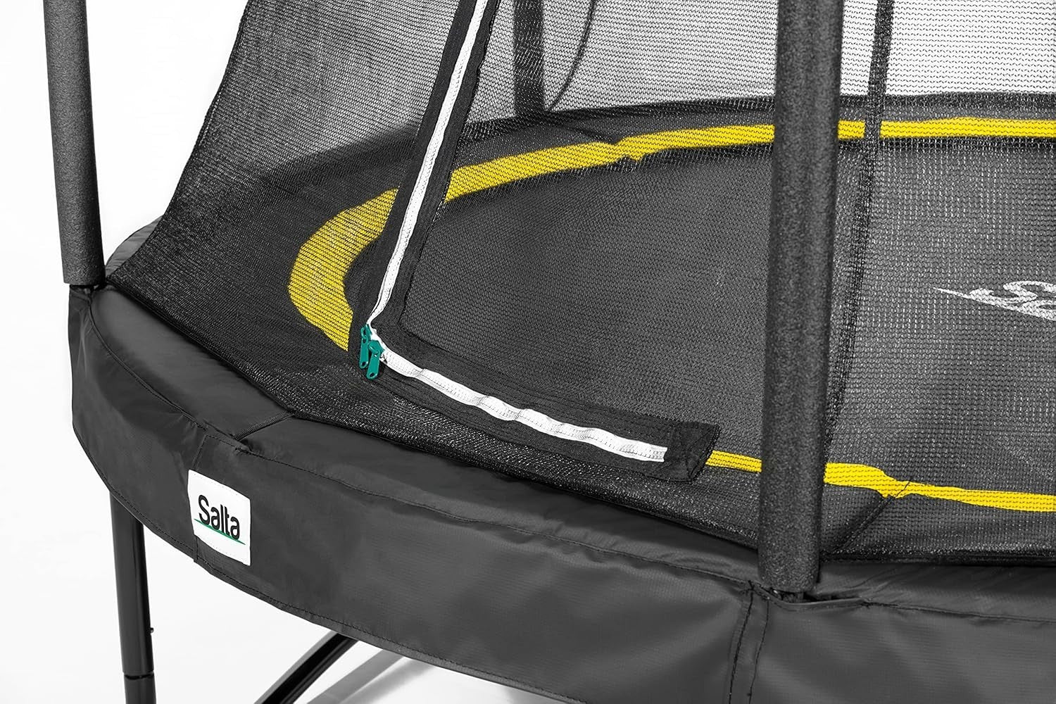 10ft Round Garden Trampoline with Safety Net Galvanised Frame