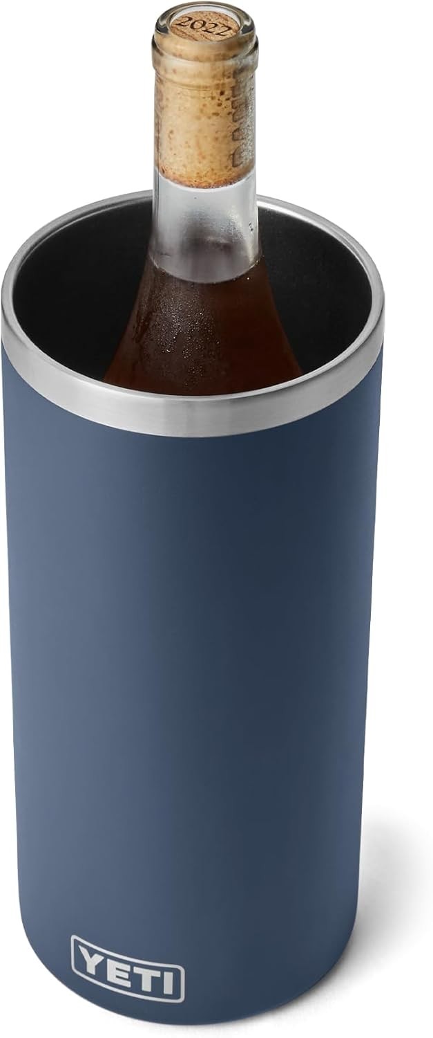 Stainless Steel Wine & Champagne Bottle Chiller Insulated No Ice Cooler