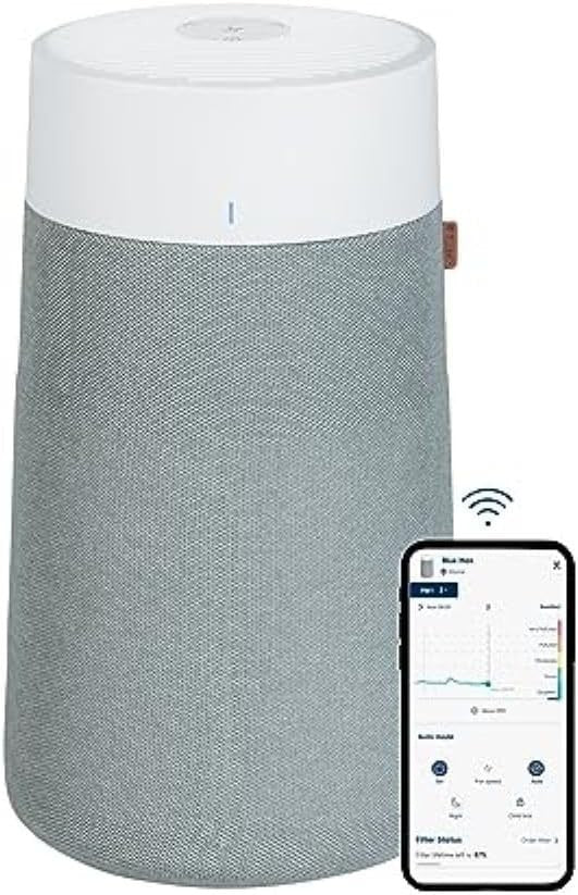 Smart HEPA Air Purifier 48m² Ultra Quiet 18dB WiFi Auto Allergy