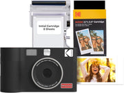 Instant Camera & Photo Printer 2x3 Bluetooth 38 Sheets Portable