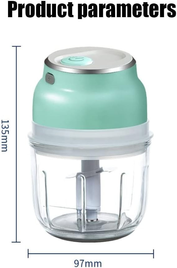 Portable USB Electric Ice Crusher & Food Chopper | Slush Snow Cone Maker