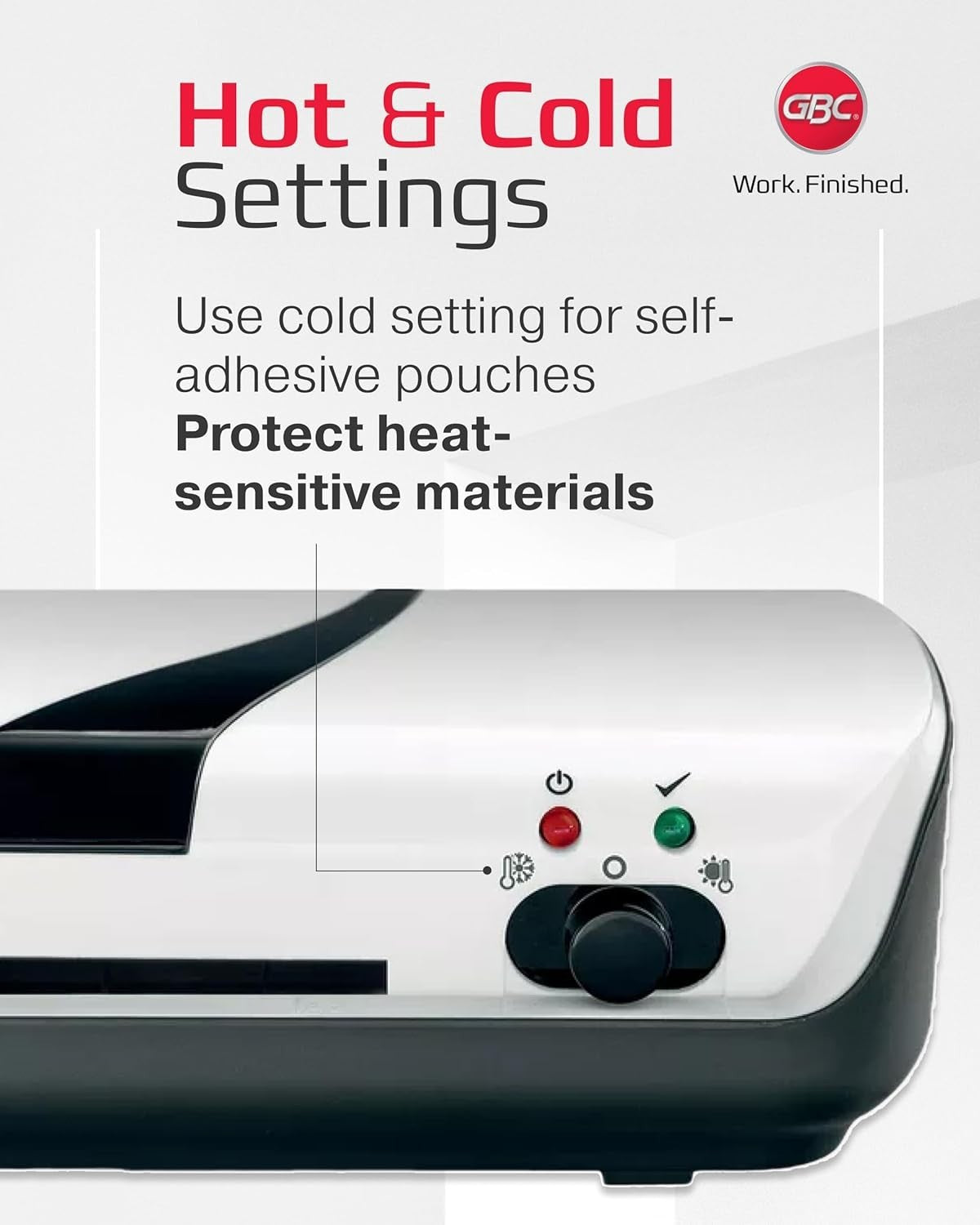 A3 Laminator Machine Hot Cold Desktop Fast Warm Up Compact Design