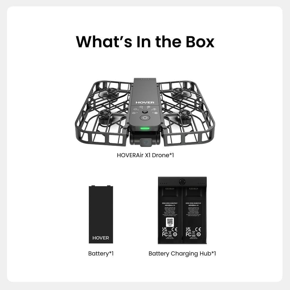 Foldable 2.7K Self-Flying Camera Drone with Follow-Me & HDR Video