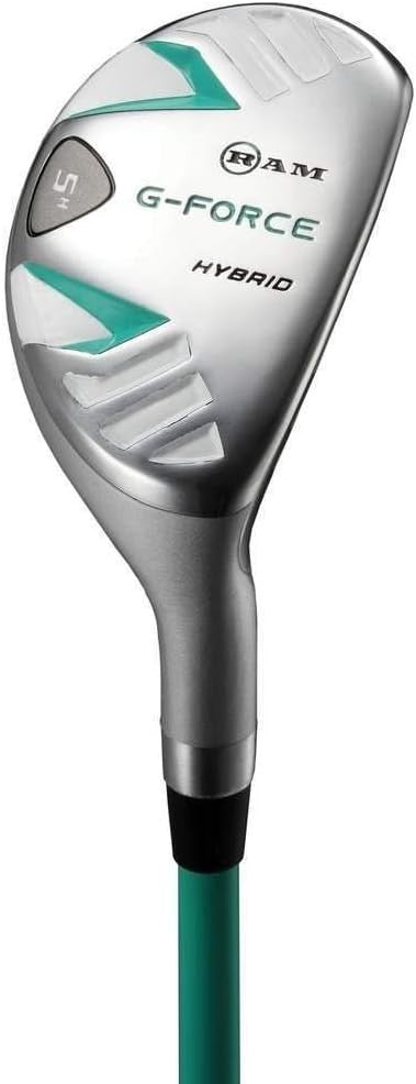 Left Hand Girls Junior Golf Set Ages 7–9 Driver Hybrid Irons Bag