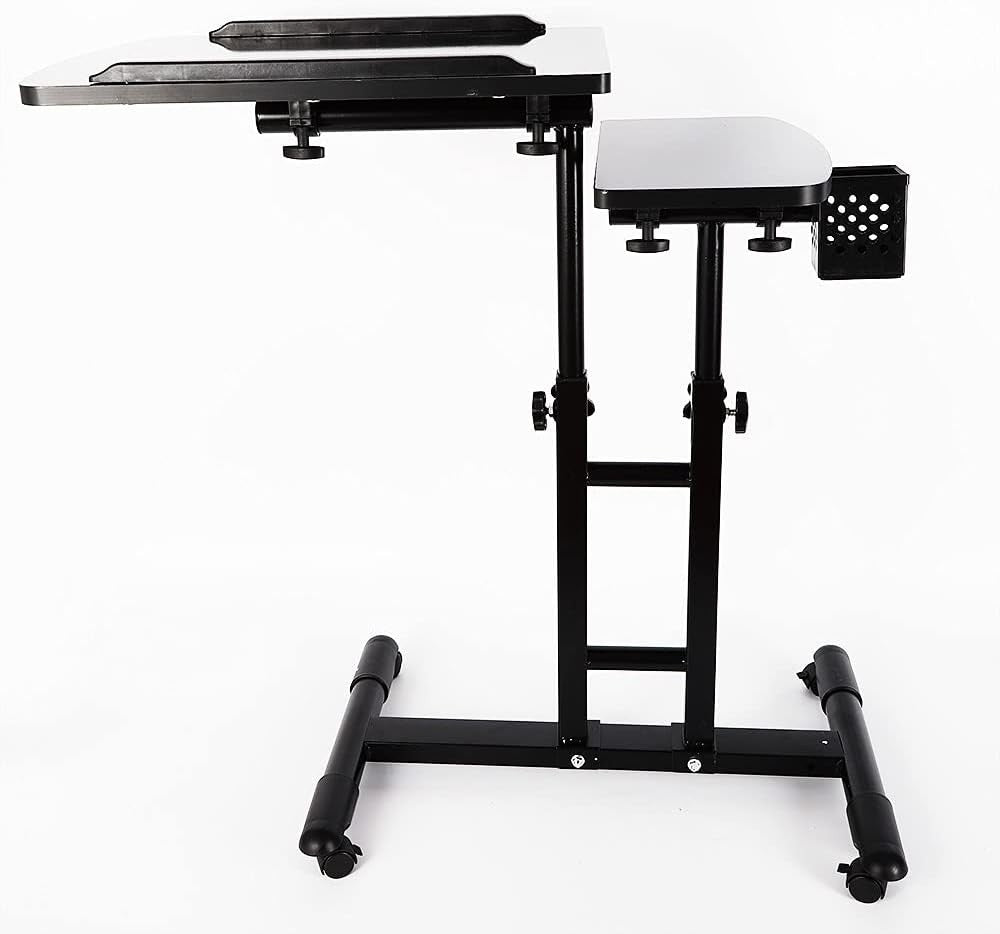 Tattoo Workstation Adjustable 360° Table Rolling Storage Salon Tool Stand