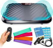 Compact Vibration Plate Exercise Machine 99 Levels 9 Programs Home Fitness