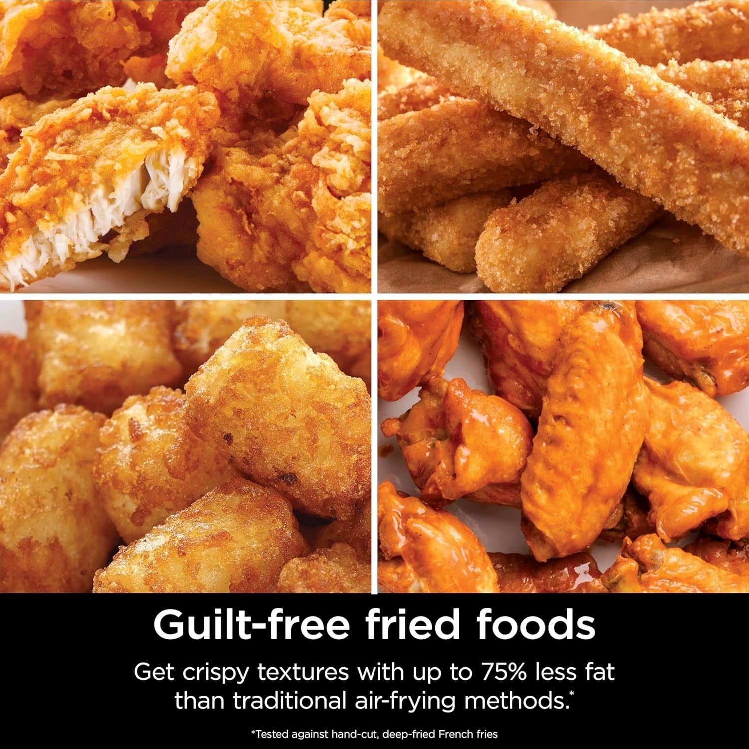 Air Fryer Pro 5QT 4-in-1 400°F Air Crisp Roast Reheat Dehydrate Nonstick